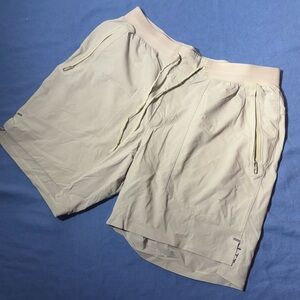 lululemon athletica Cream Athletic Shorts